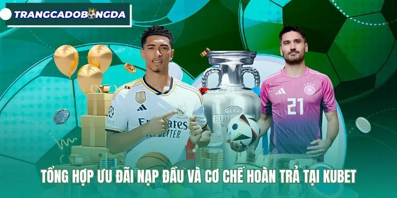 Gói ưu đãi nạp đầu cùng mức hoàn trả Kubet